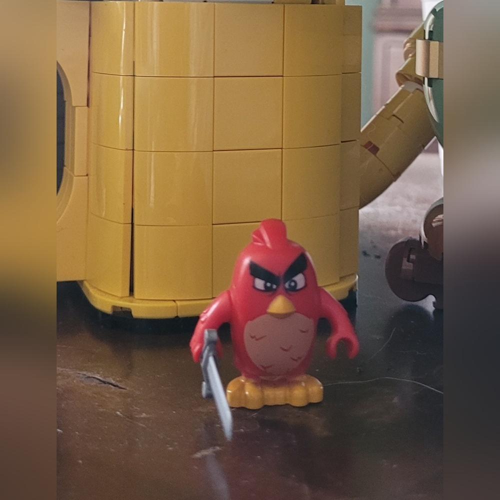 LEGO® Angry Birds Annoyed Red Bird ang005 Minifigure, Lego Set not included.